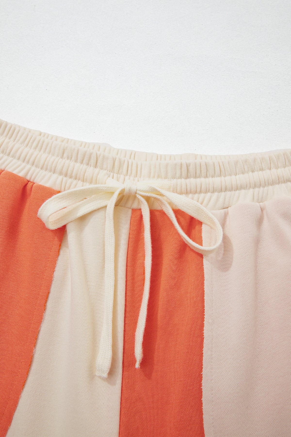 Raw Seam Patchwork Wide Leg Pants