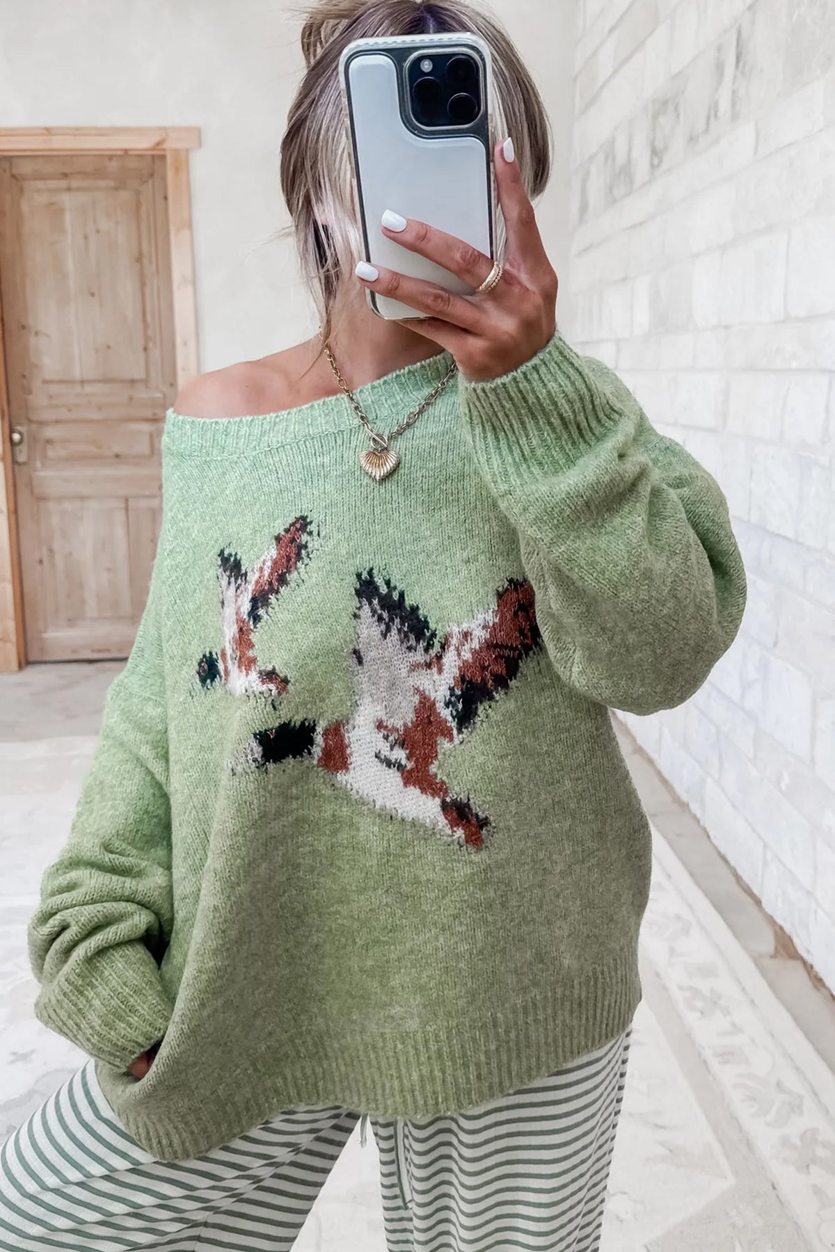 Relaxed Mallard Sweater