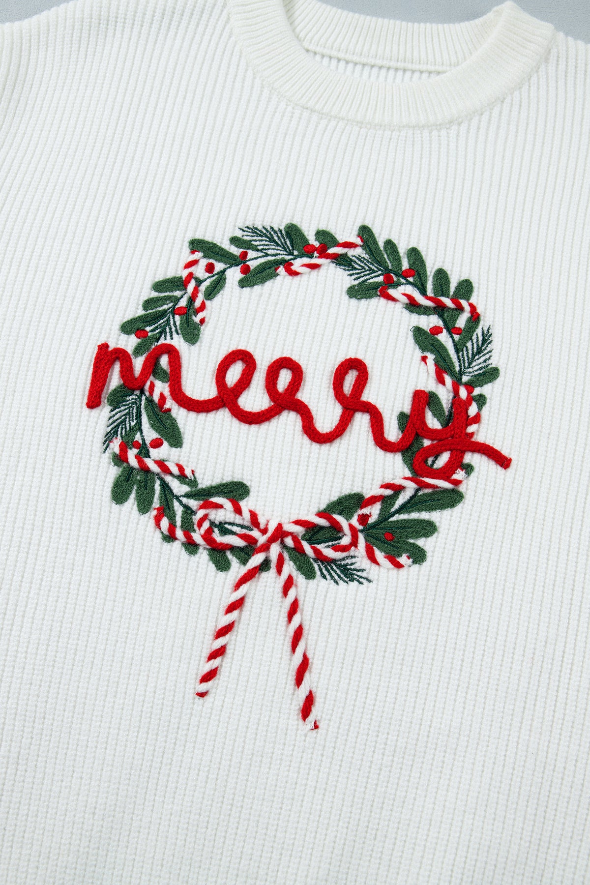 Christmas Wreath Sweater