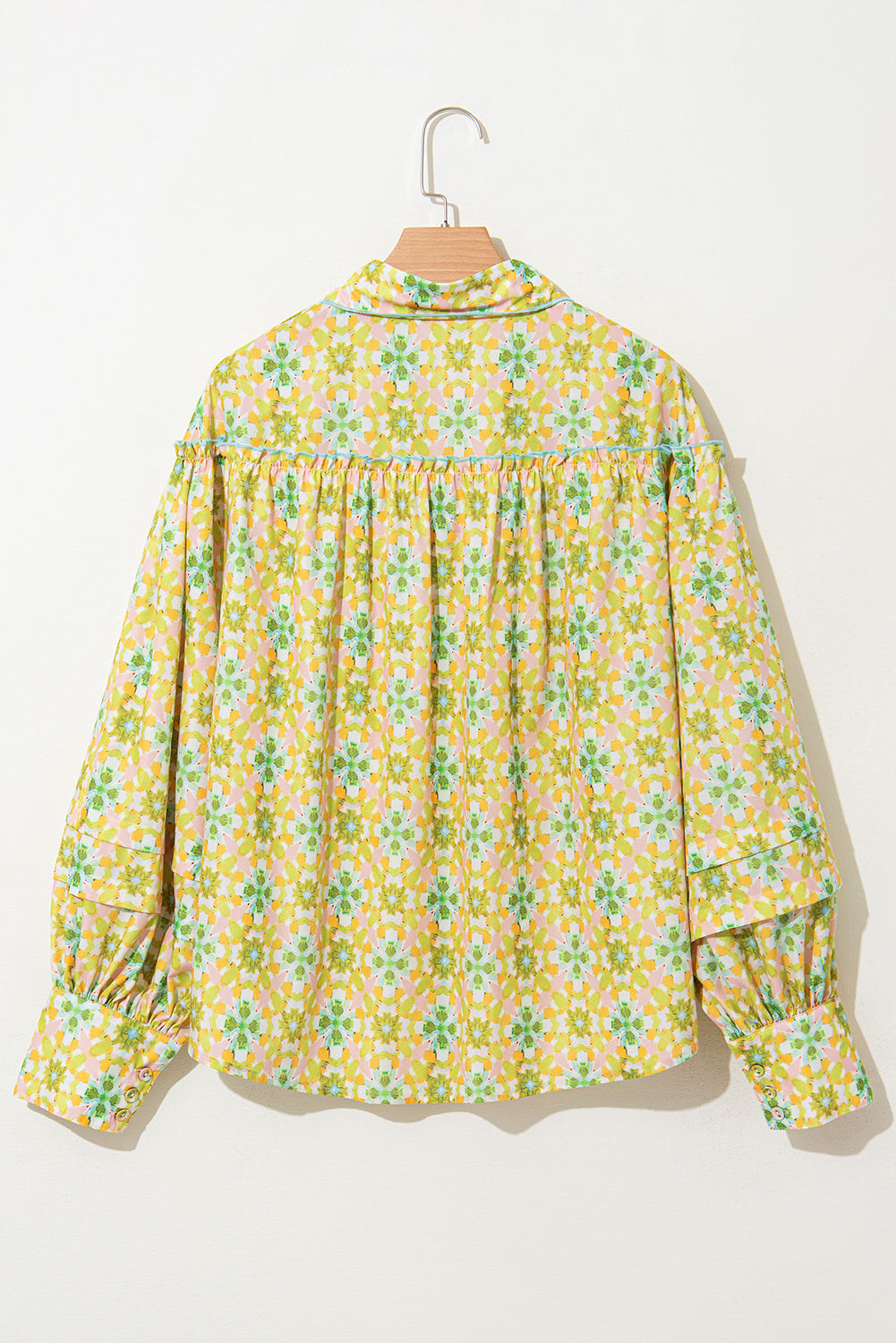 Boho Floral Long Sleeve Blouse