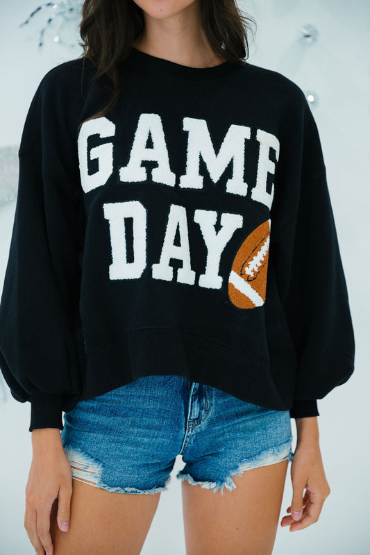 Black GAME DAY Sweatshirt