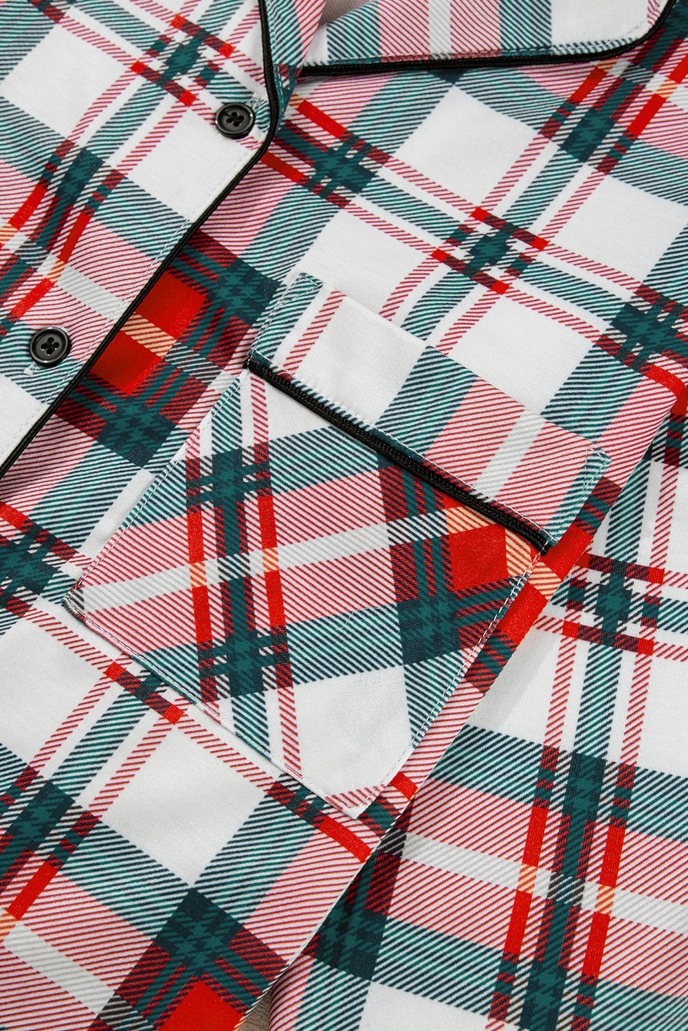 Christmas Plaid Pajama Set