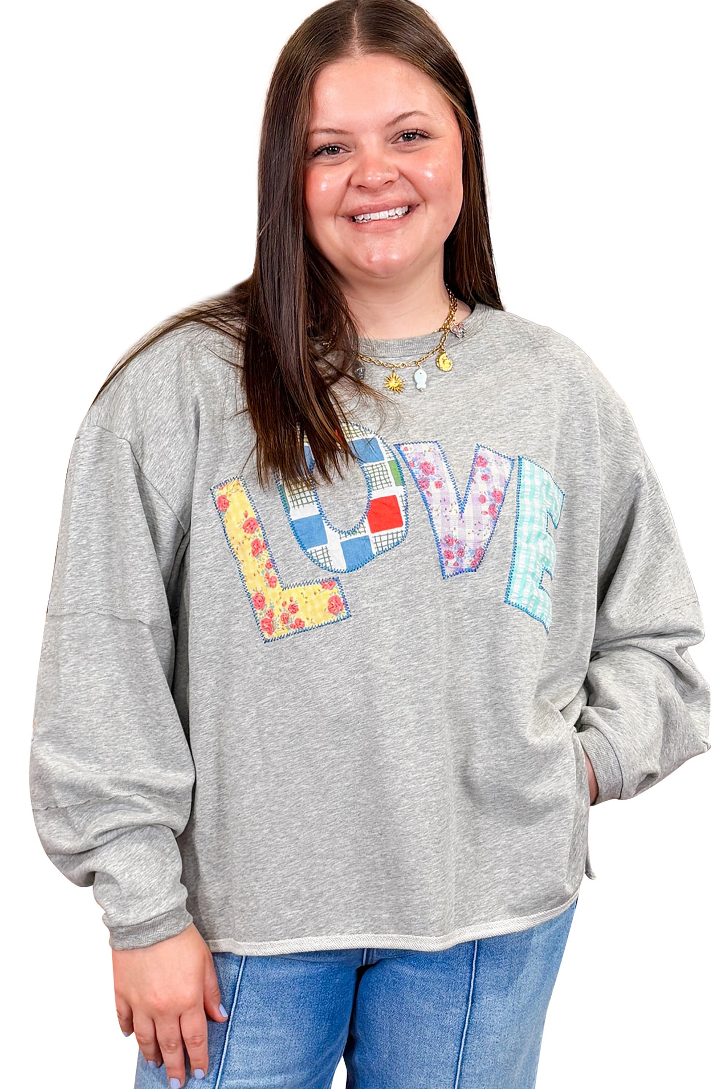 LOVE Patch Top