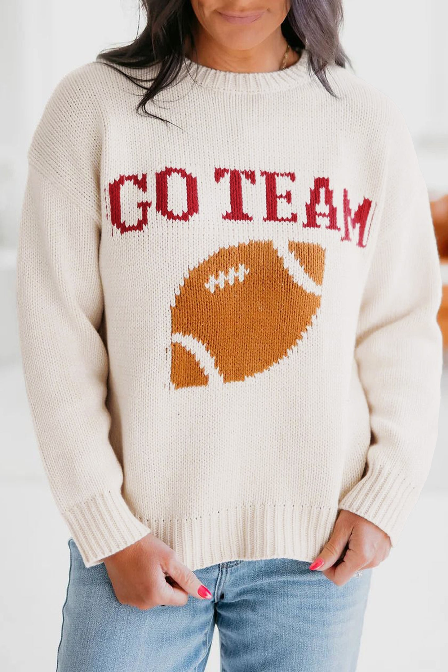 Go Team Football Sweater