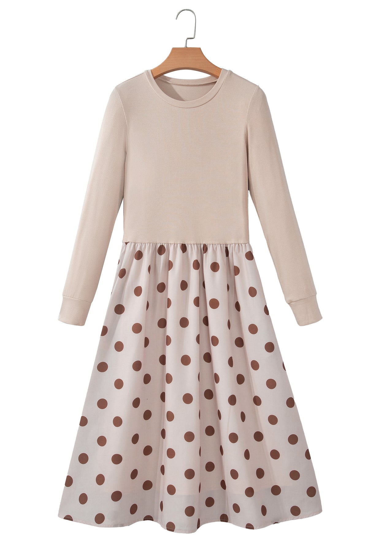 Polka Dot Midi Dress