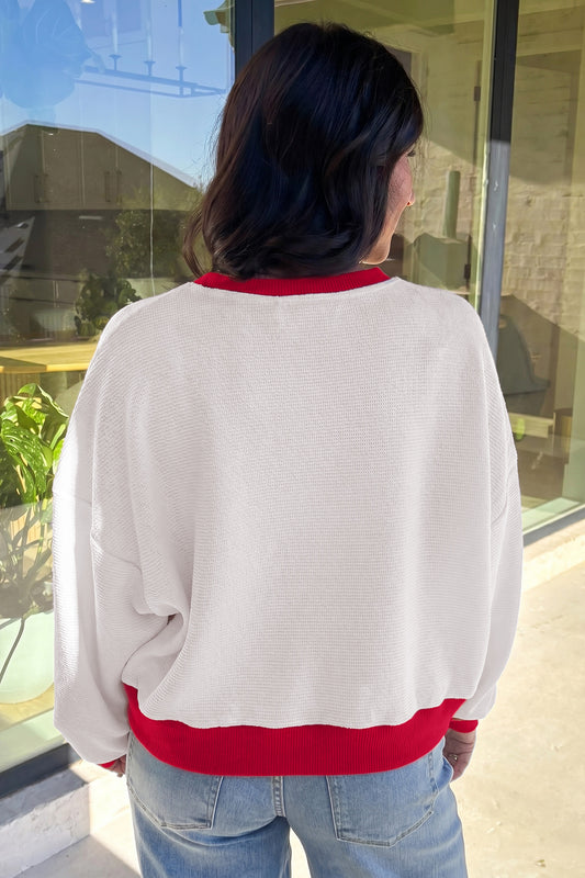 Merry Pullover Sweatshirt