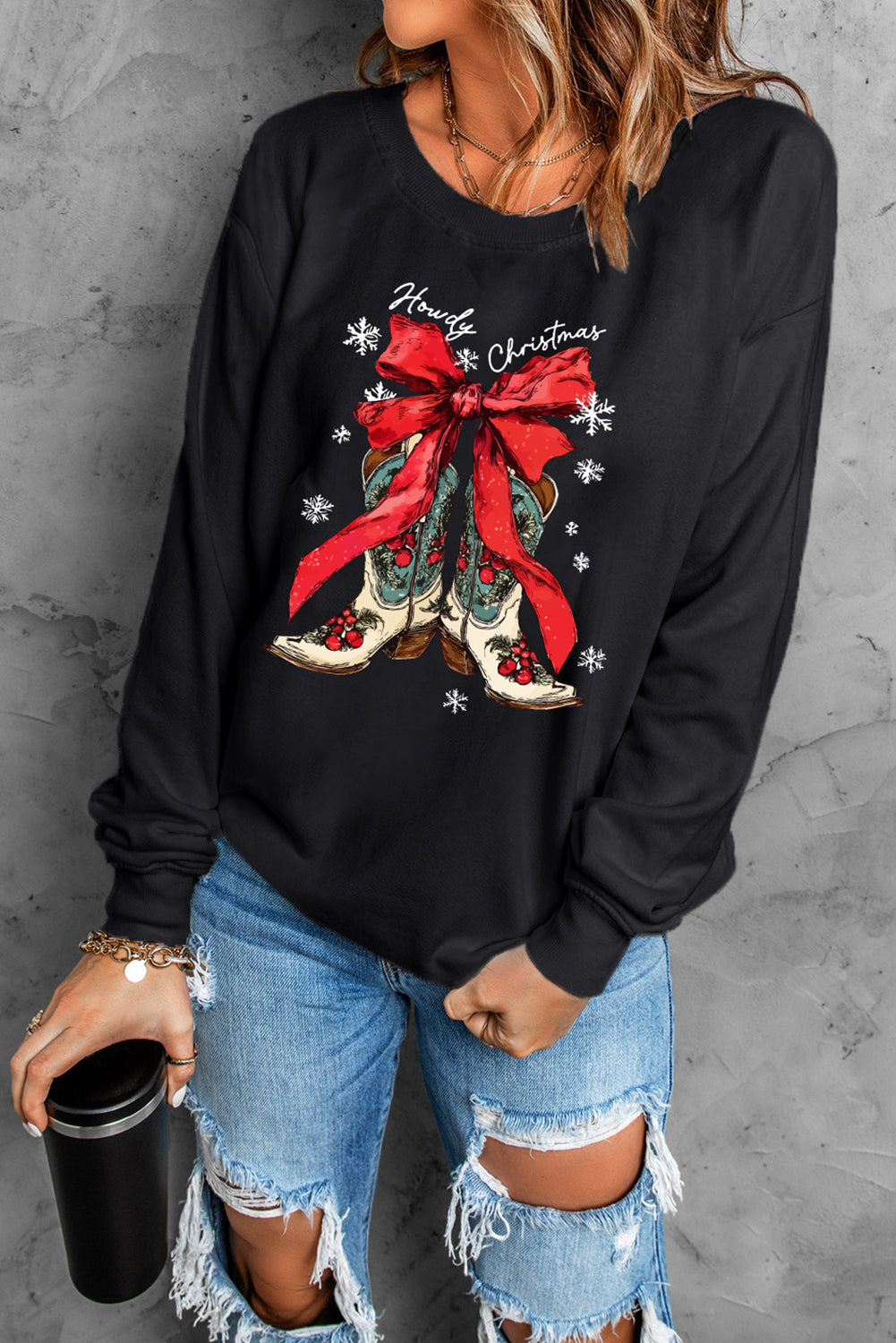 Cowboy Christmas Sweatshirt