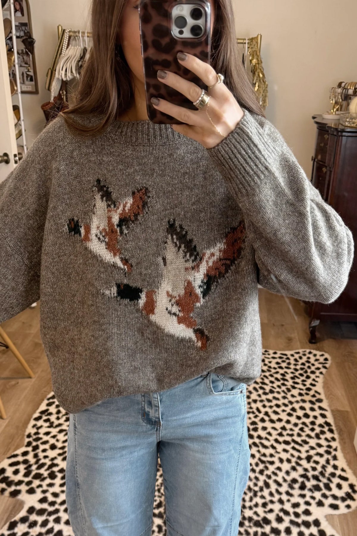 Relaxed Mallard Sweater