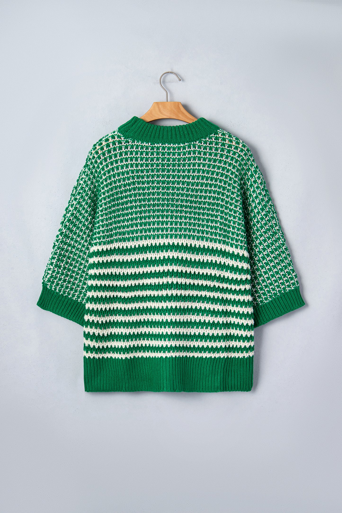 Draped Sleeve Slouchy Sweater