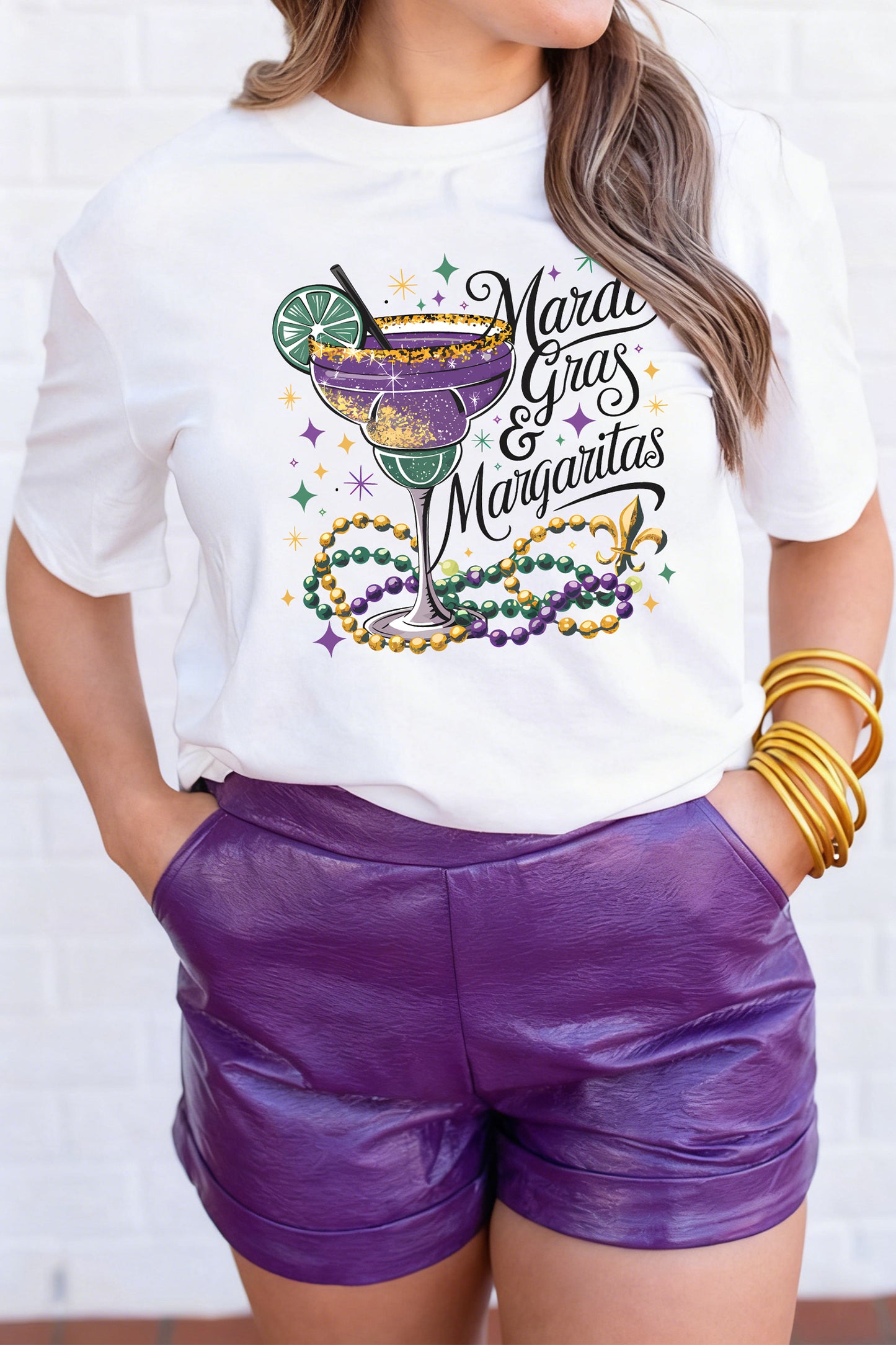 Mardi Gras Cocktail T-Shirt