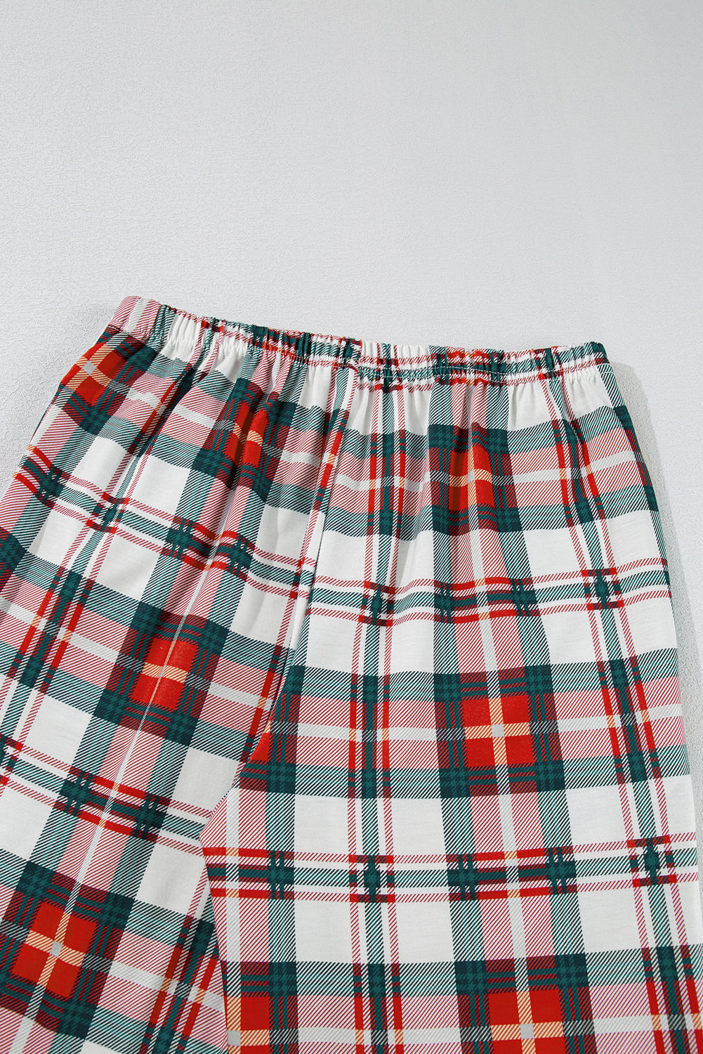 Christmas Plaid Pajama Set