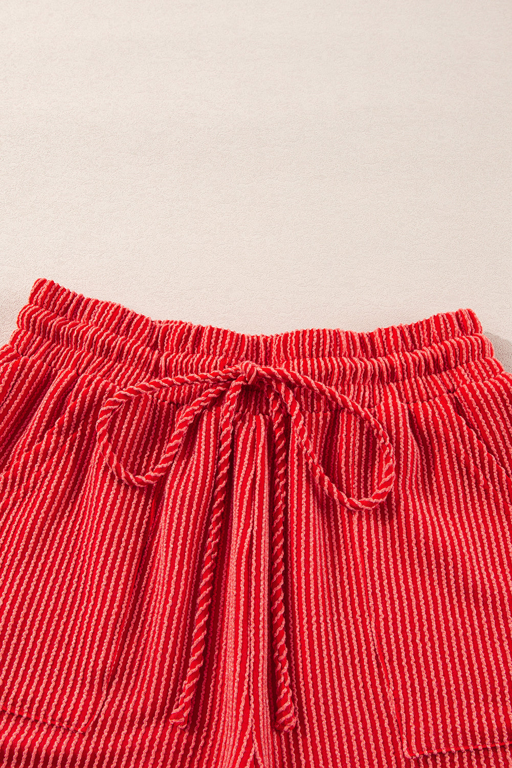 Corded MERRY Shorts Pajama Set