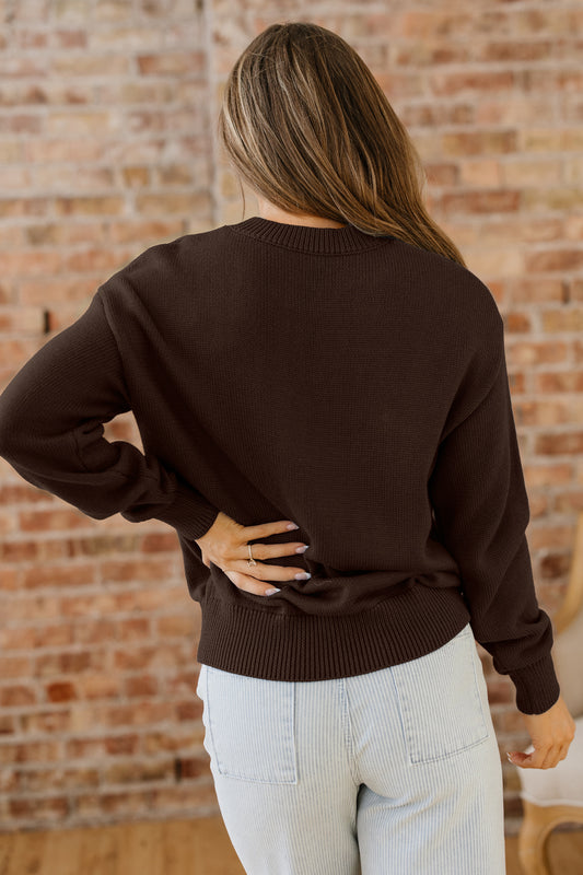 Howdy Embroidered Western Sweater