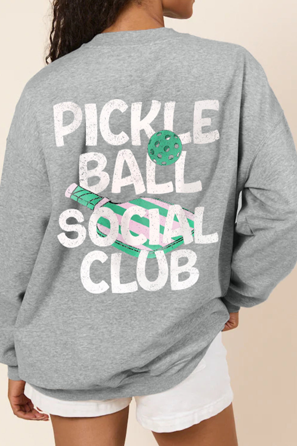 PICKLEBALL SOCIAL CLUB Game Day Sweatshirt