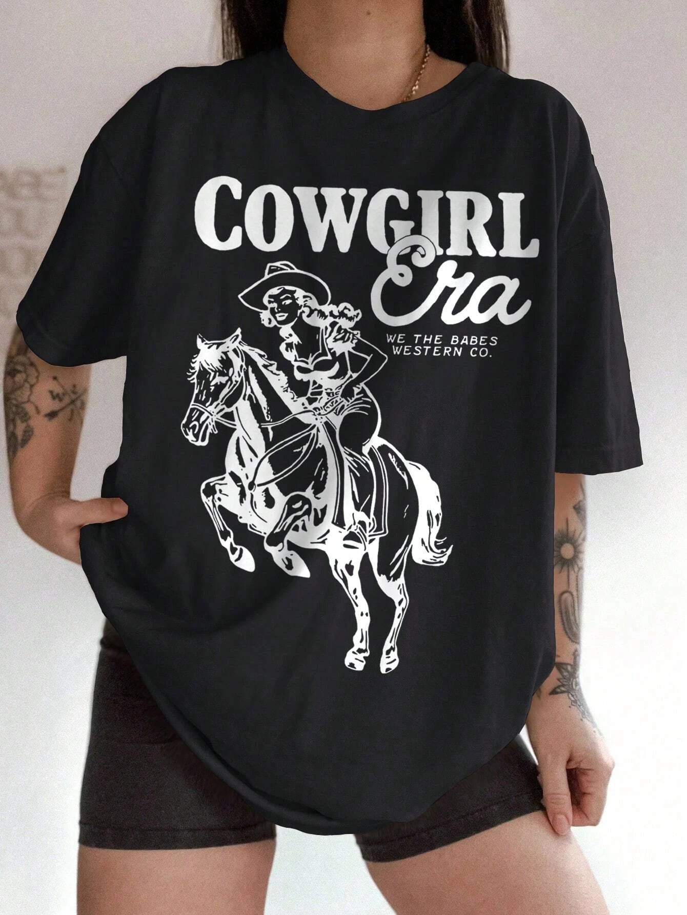Cowgirl Era Oversized Tee