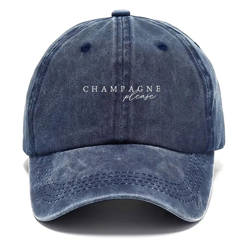 Champagne Please Cap