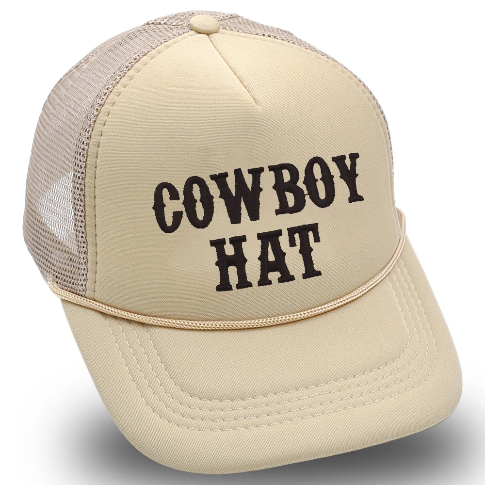 Cowboy Trucker Hat
