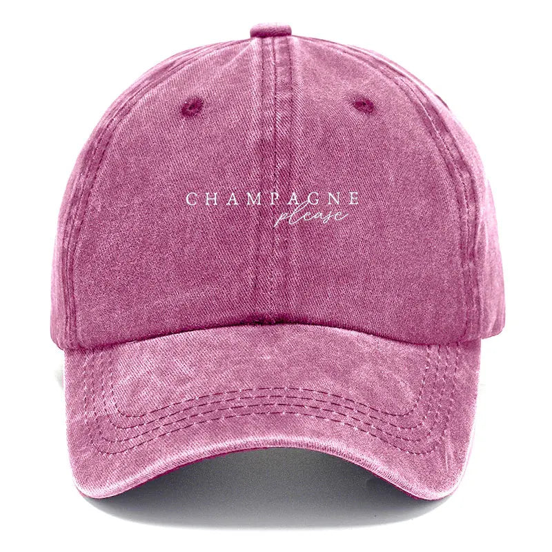 Champagne Please Cap