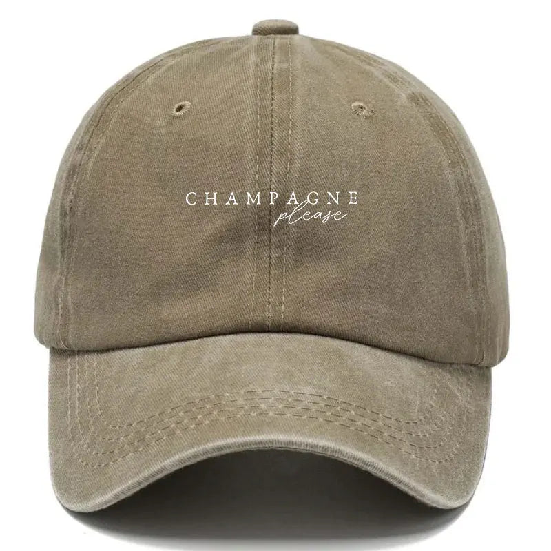 Champagne Please Cap