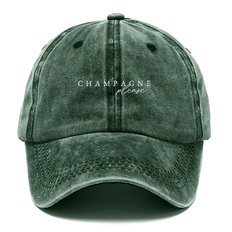Champagne Please Cap