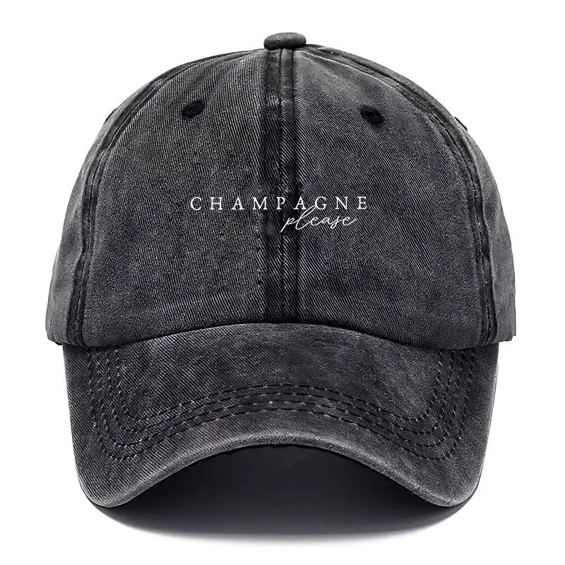 Champagne Please Cap