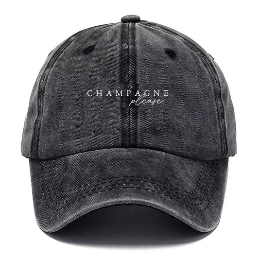 Champagne Please Cap