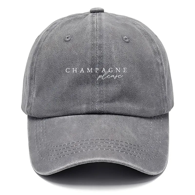 Champagne Please Cap