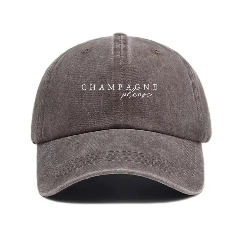 Champagne Please Cap