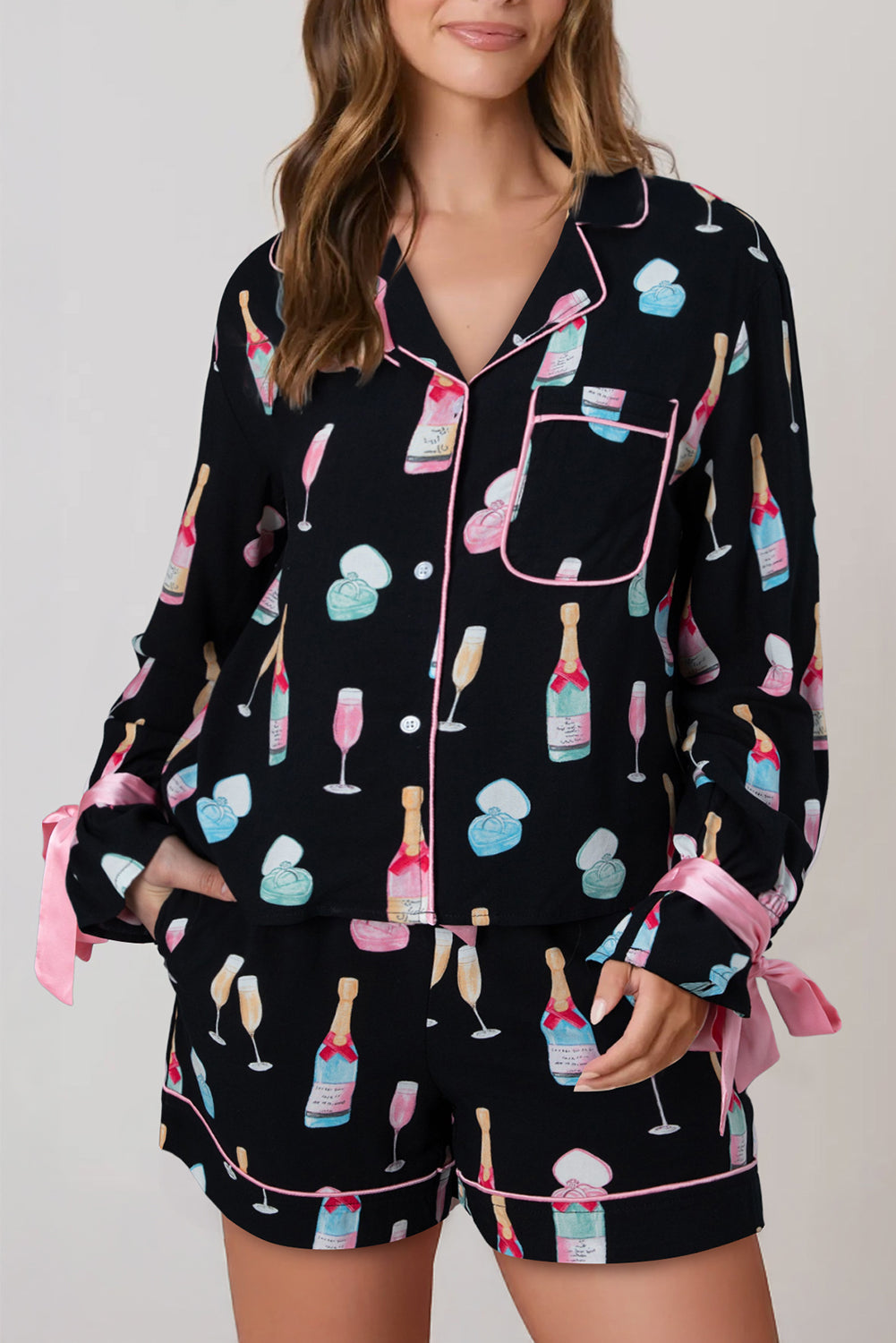Champagne Pajama Set