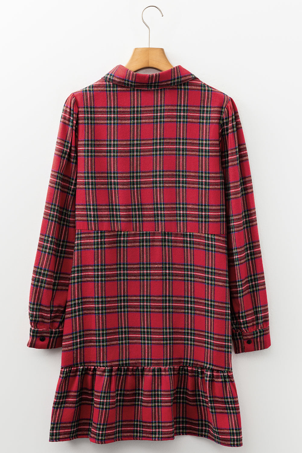 Red Plaid Christmas Dress