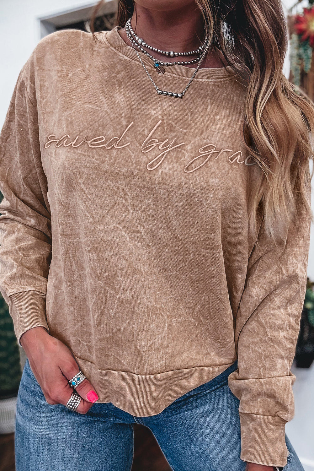 Saved by Grace Sweatshirt