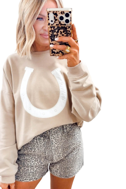 Horseshoe  Pullover Sweatshirt