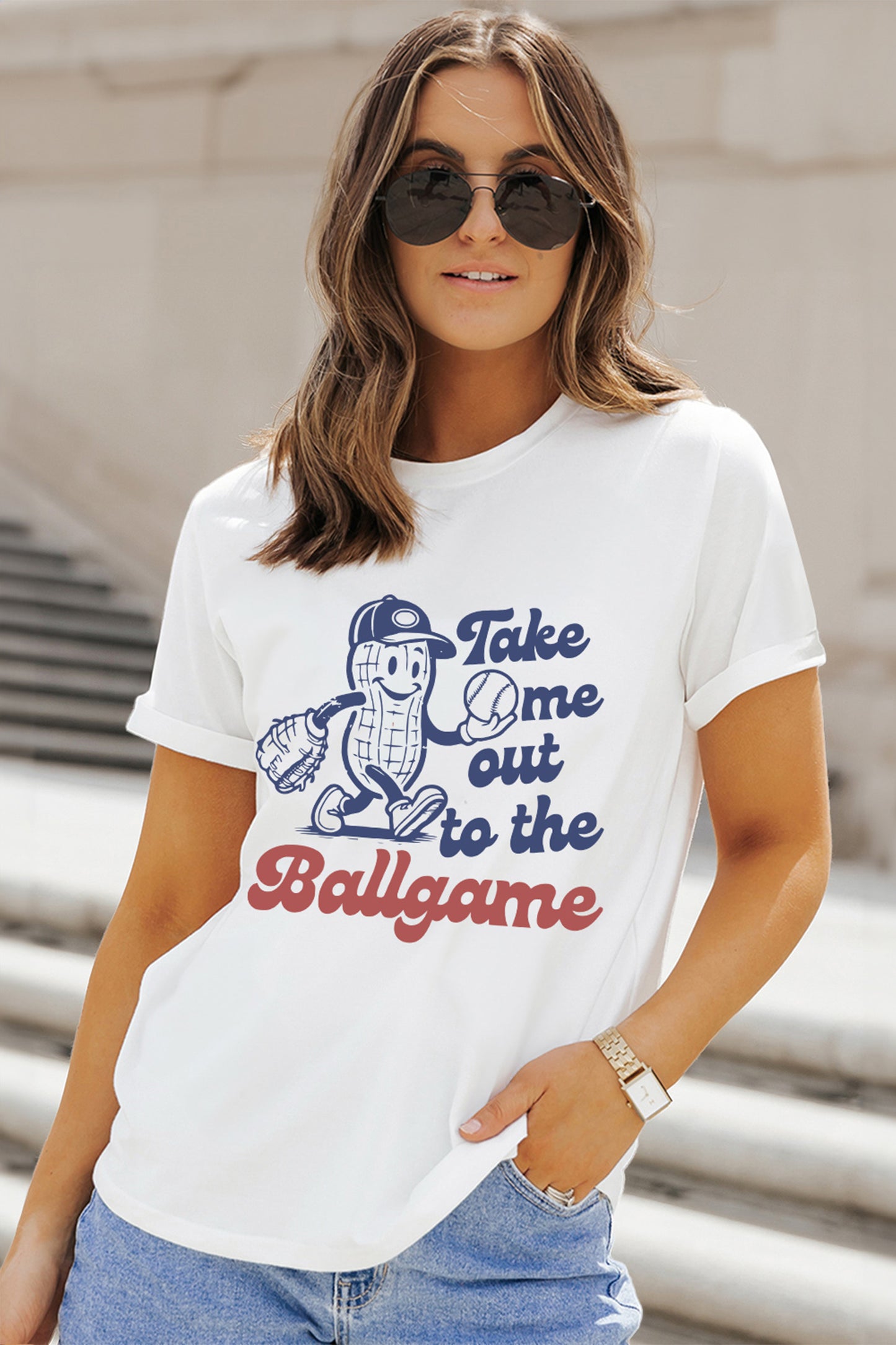 Take Me Out to the Ballgame Tee