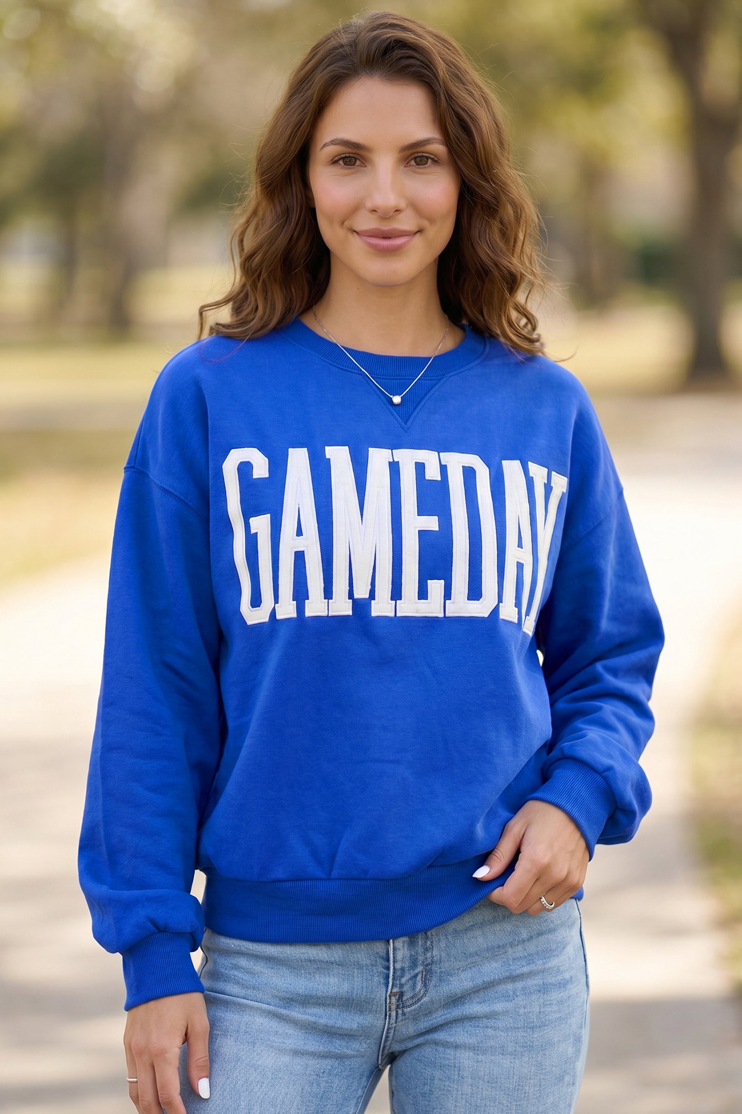 GAMEDAY Embroidered Sweatshirt