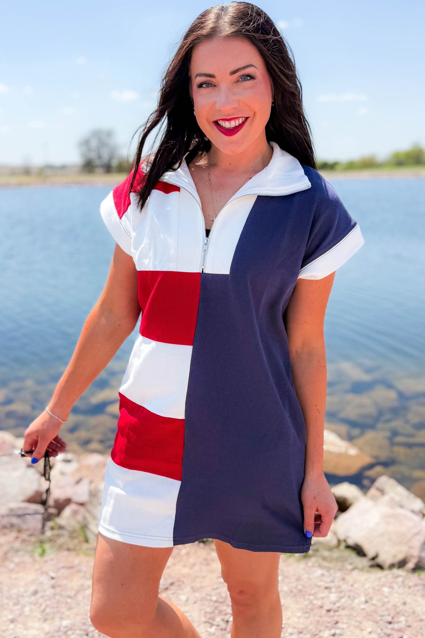 Patriotic T-Shirt Dress