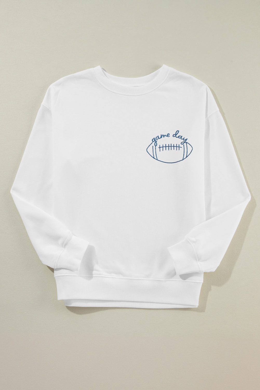 Gameday Football Embroidered Sweatshirt
