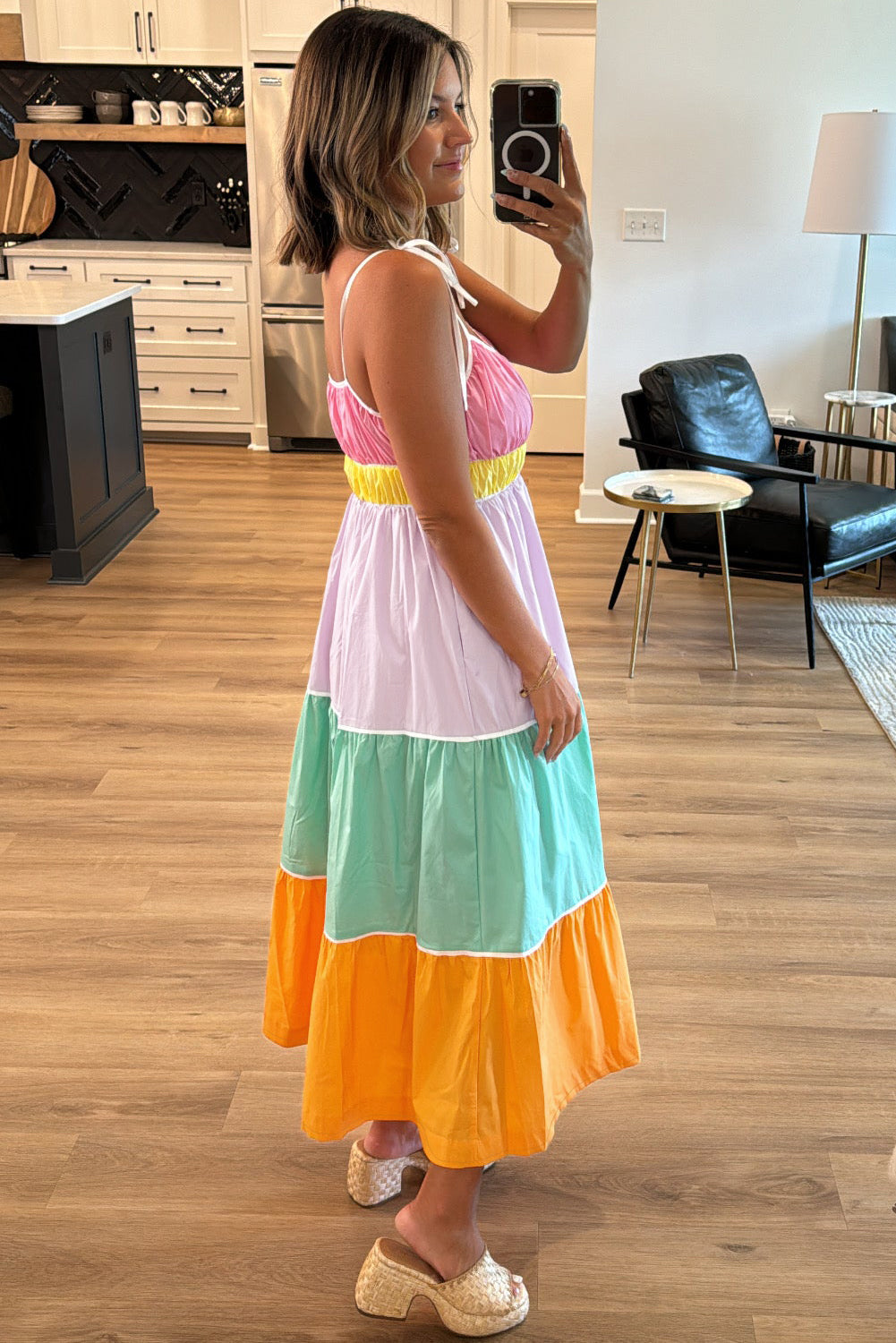 Multicolor Maxi Dress