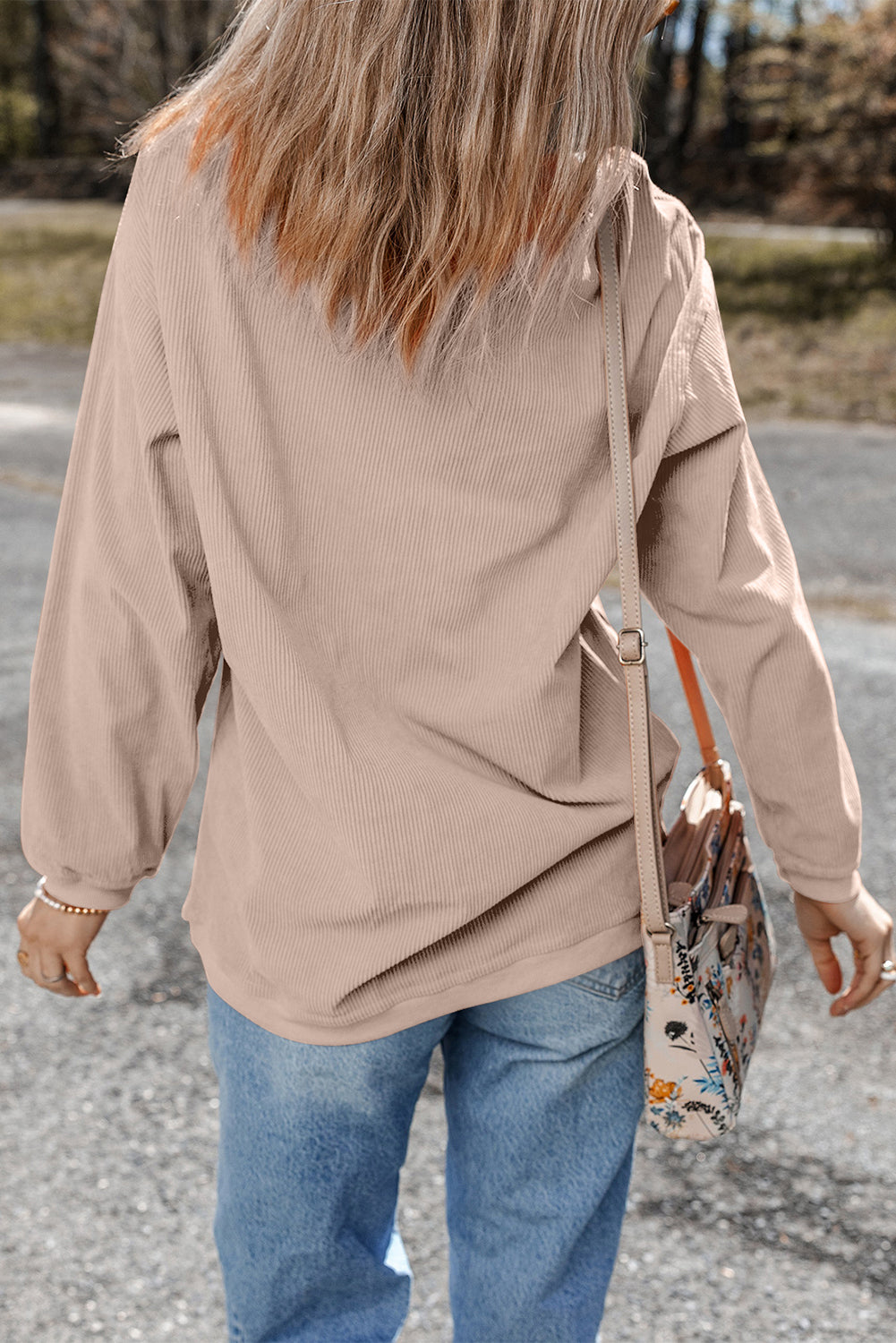Football Game Day Corded Sweatshirt