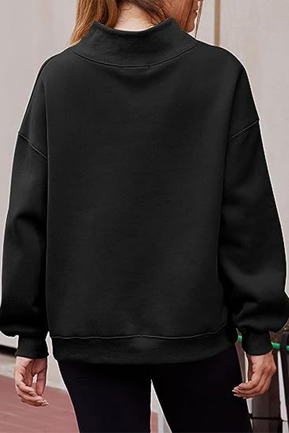 High Neck Sweatshirt