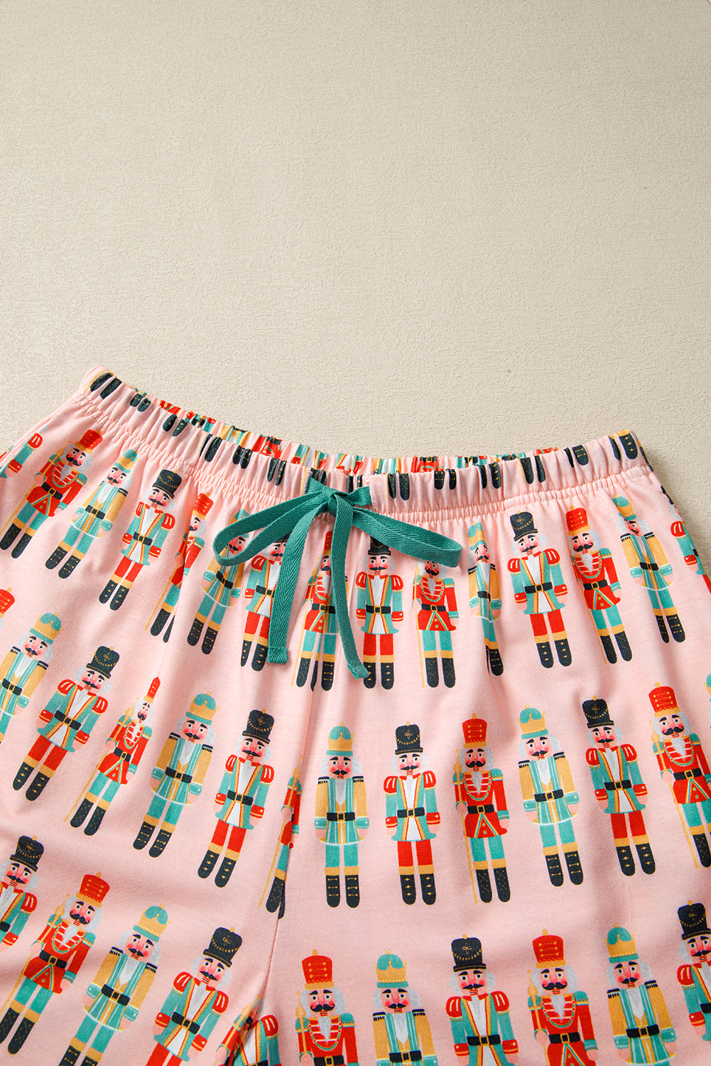 Pink Christmas Nutcracker Pajama Set