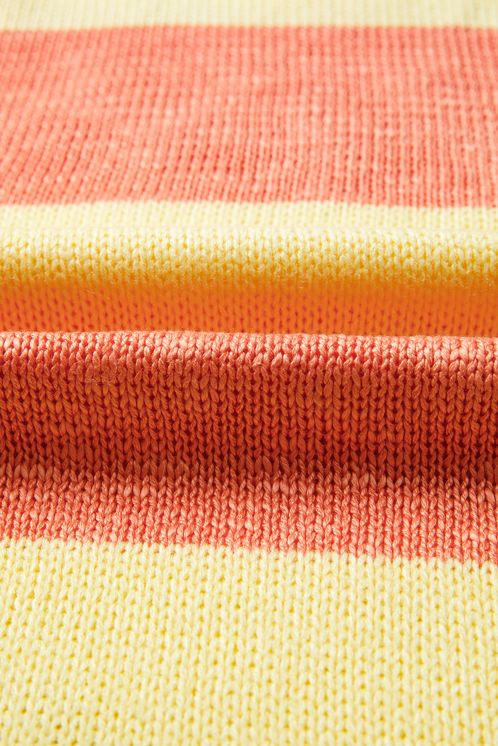 Yellow Stripe Oversized Sweater