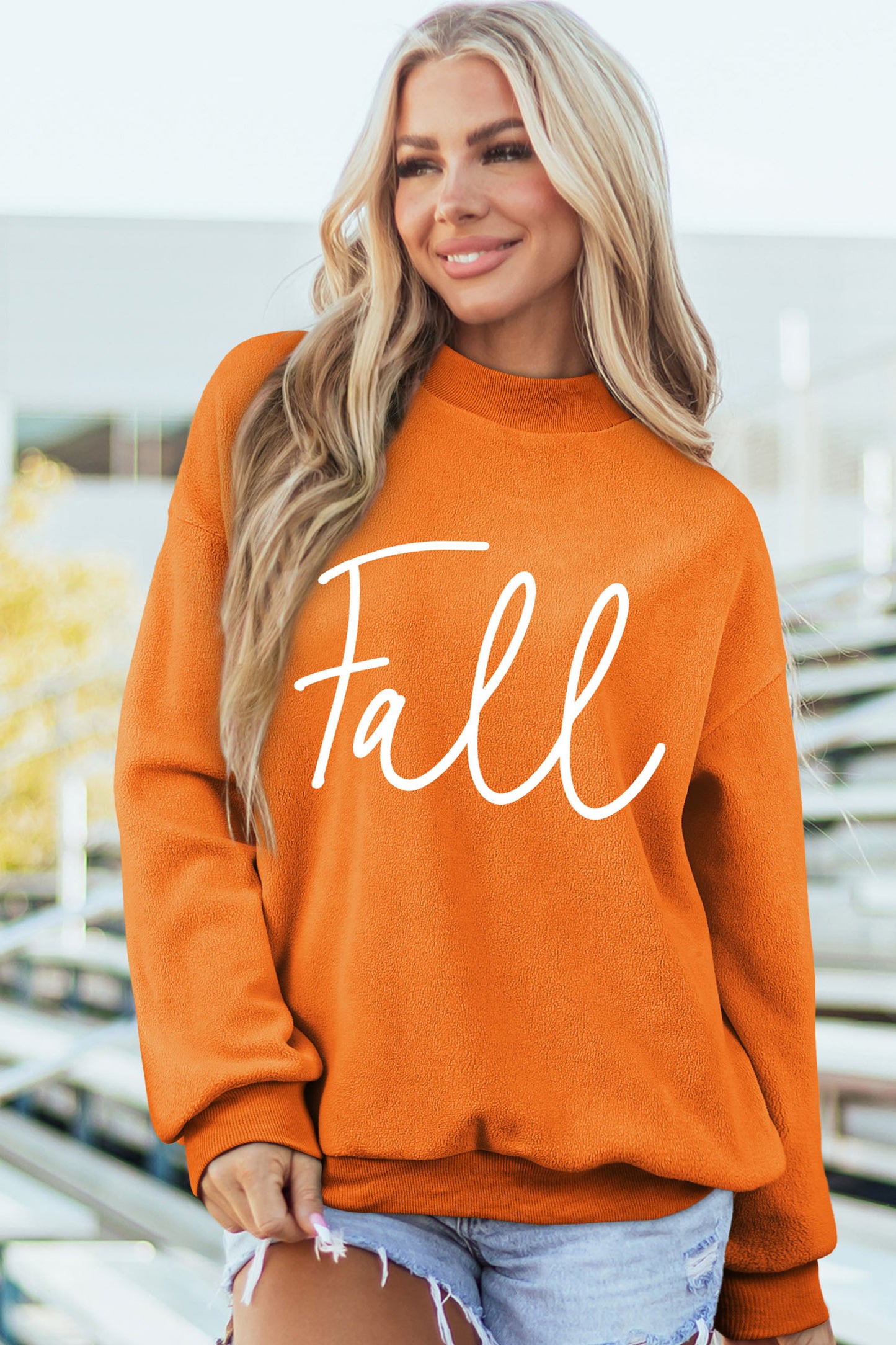 Reversible Pumpkin/Fall Sweatshirt