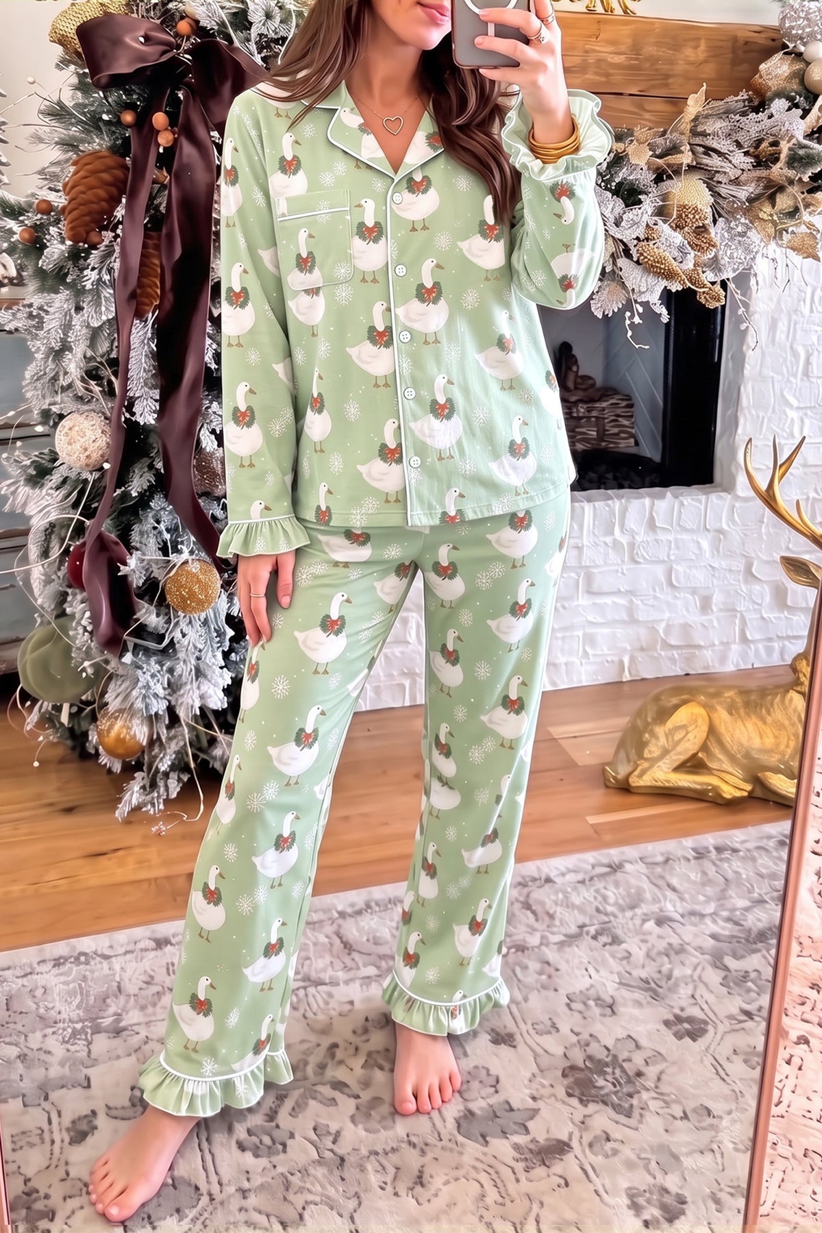 Christmas Goose Pajamas