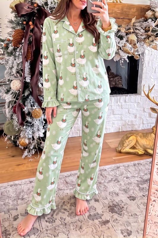 Christmas Goose Pajamas