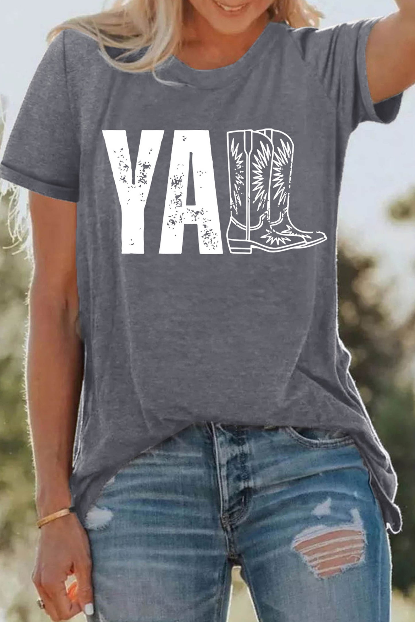 YALL Western Tee