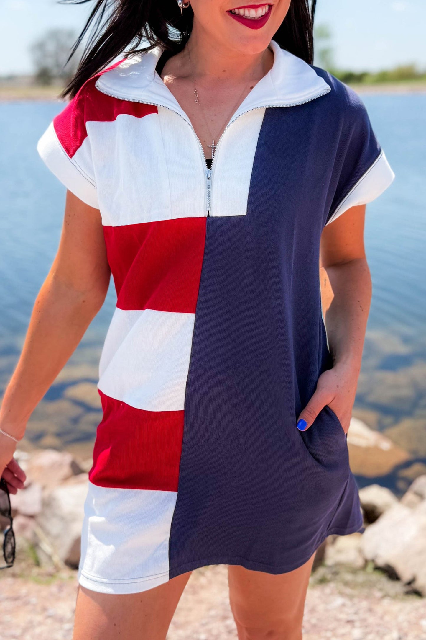Patriotic T-Shirt Dress