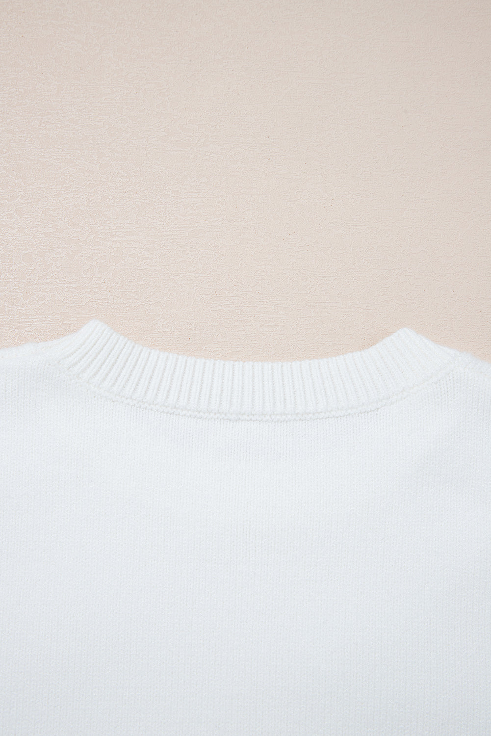 White Tinsel Western Sweater