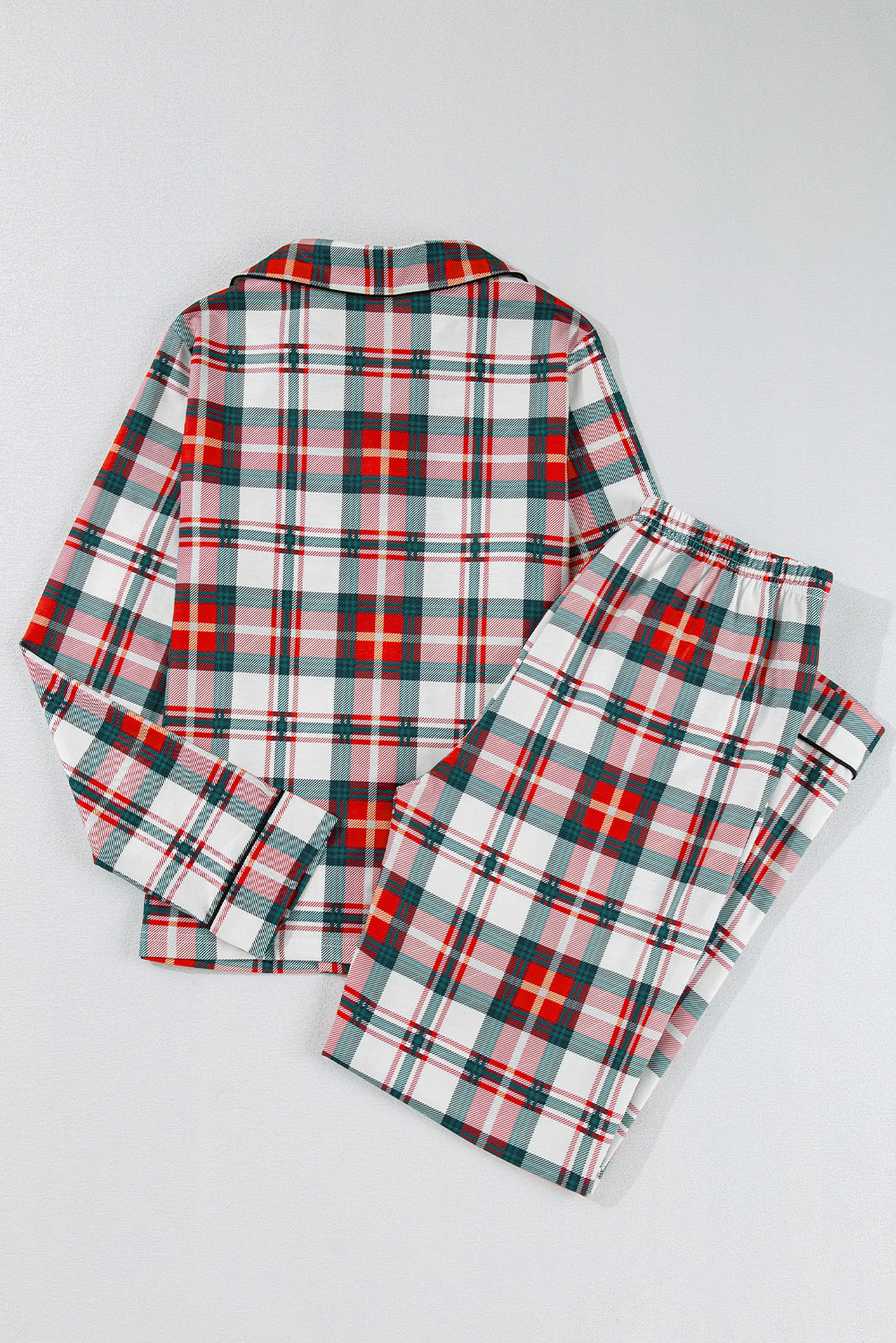 Christmas Plaid Pajama Set