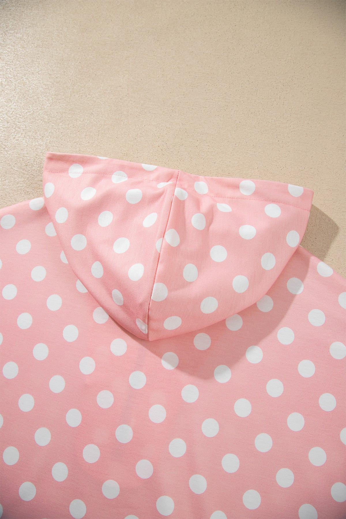 Polka Dot Hoodie & Mini Skort Set