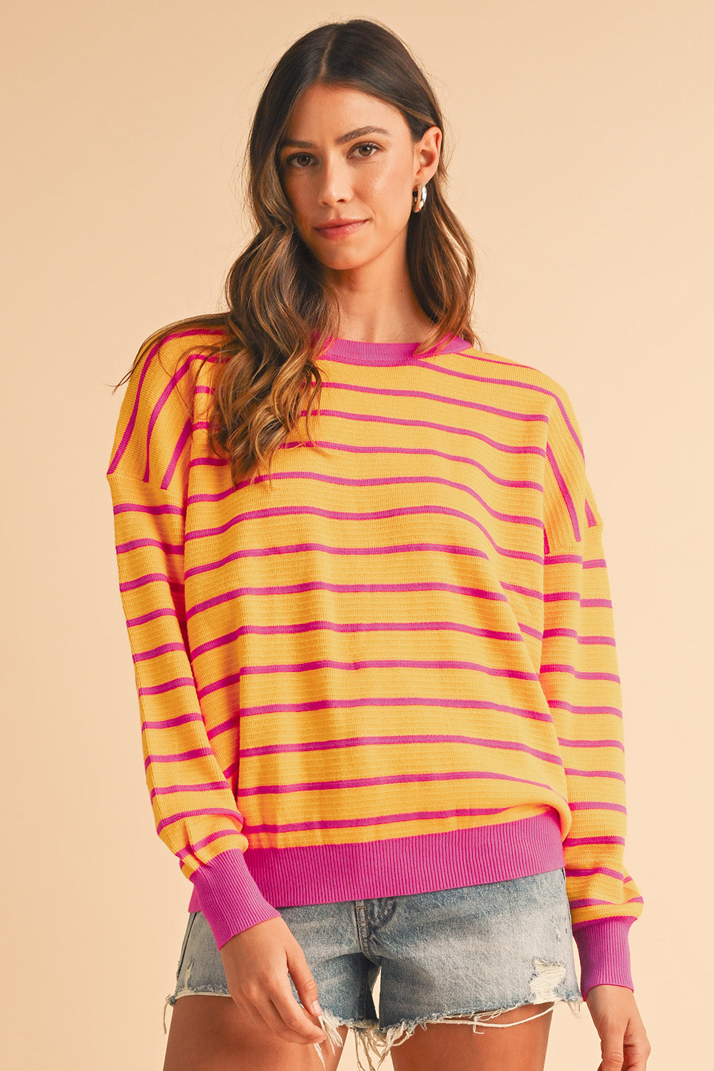 Striped Relaxed Sweater